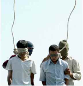 Avrättning av homosexuella i Iran